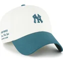 bojd-beige-och-gron-justerbar-keps-clean-up-contemporary-two-tone-fran-new-york-yankees-mlb-av-47-brand