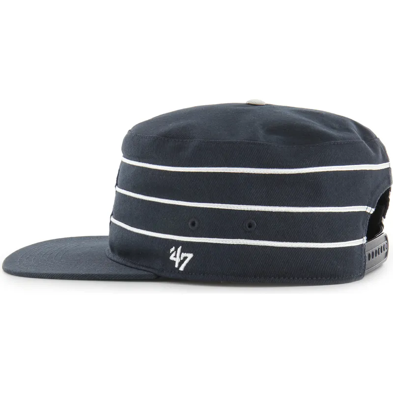 47-brand-flat-brim-pillbox-golden-age-new-york-yankees-mlb-navy-blue-snapback-cap