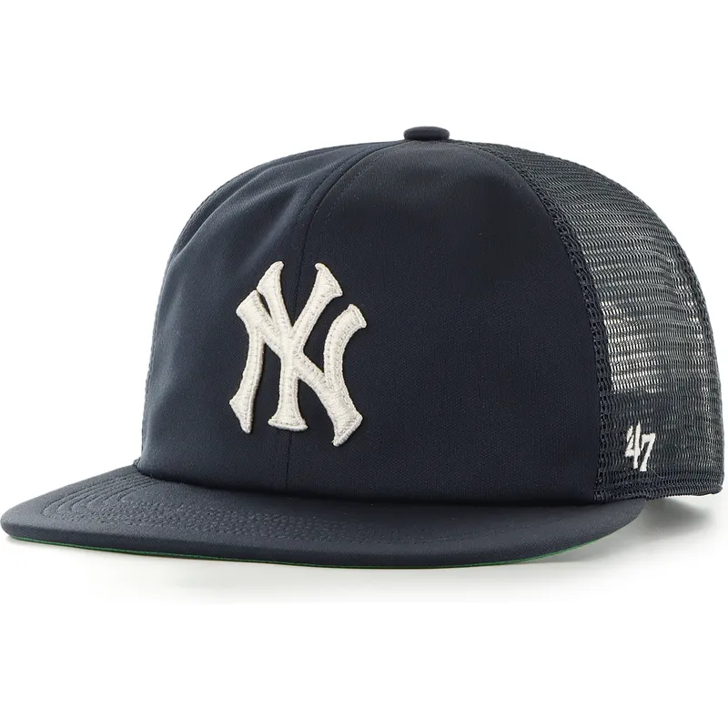 gorra-trucker-plana-azul-marino-captain-rl-golden-age-de-new-york-yankees-mlb-de-47-brand