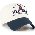 buet-kasket-beige-og-marinebla-justerbar-clean-up-windham-fra-boston-red-sox-mlb-fra-47-brand