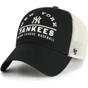 trucker-kasket-sort-clean-up-windham-mesh-fra-new-york-yankees-mlb-fra-47-brand