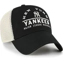 casquette-trucker-noire-clean-up-windham-mesh-new-york-yankees-mlb-47-brand