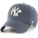 granatowa-zakrzywiona-czapka-regulowana-clean-up-icon-alt-vintage-new-york-yankees-mlb-od-47-brand
