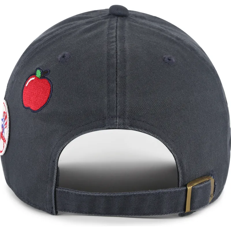 marinebla-justerbar-buet-kasket-clean-up-badges-vintage-fra-new-york-yankees-mlb-fra-47-brand