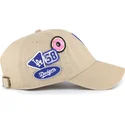 cappellino-curva-khaki-regolabile-clean-up-badges-dei-los-angeles-dodgers-mlb-di-47-brand