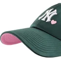 grune-verstellbare-gebogene-kappe-clean-up-with-love-der-new-york-yankees-mlb-von-47-brand