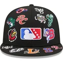 casquette-plate-noire-ajustee-59fifty-all-over-milb-new-era