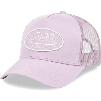 Casquette trucker violet LOF B45 Von Dutch