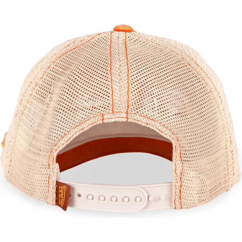 casquette-trucker-marron-et-beige-mac11-von-dutch