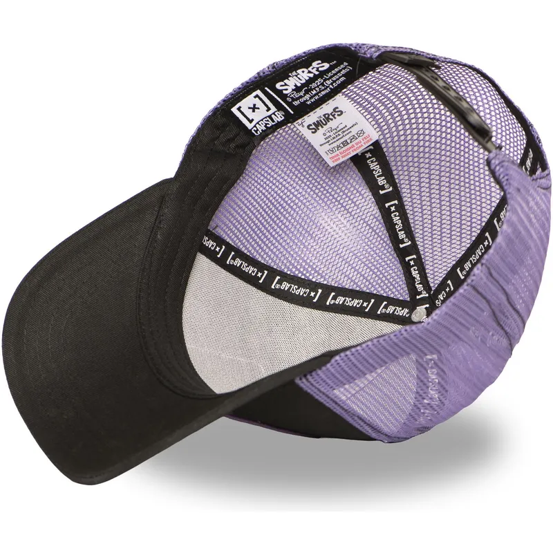 trucker-kasket-sort-og-violet-smolf-morado-smu-craz-smolferne-fra-capslab