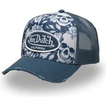 Trucker-Cap blau PRINT02 von Von Dutch