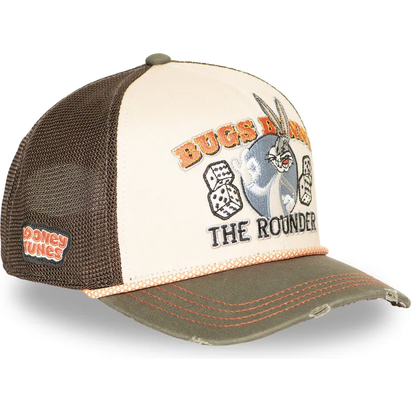 trucker-cap-braun-und-grun-bugs-bunny-loo13-pcsmbub-looney-tunes-von-capslab