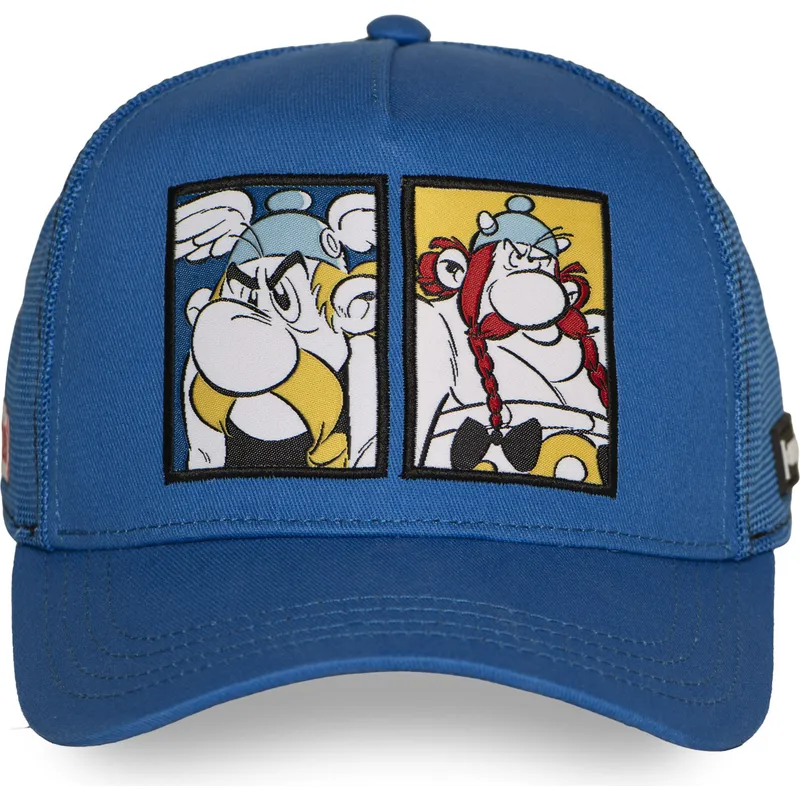 cappellino-trucker-blu-asterix-e-obelix-ast3-verb-asterix-il-gallo-di-capslab