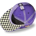 casquette-plate-violette-snapback-coyote-loo13-dtcb-looney-tunes-capslab