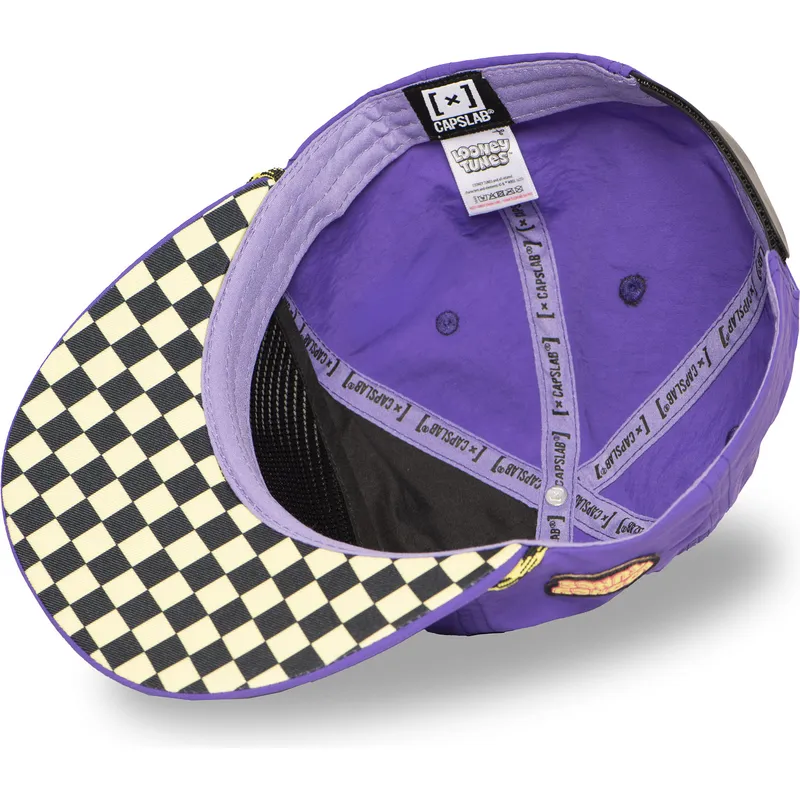 violet-flat-snapback-kasket-coyote-loo13-dtcb-looney-tunes-fra-capslab