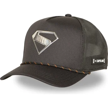 Cappellino trucker nero Superman DC12 PCTHOLOB DC Comics di Capslab