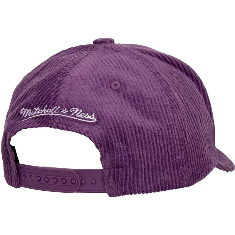 mitchell-ness-curved-brim-arch-stamp-pro-los-angeles-lakers-nba-purple-snapback-cap