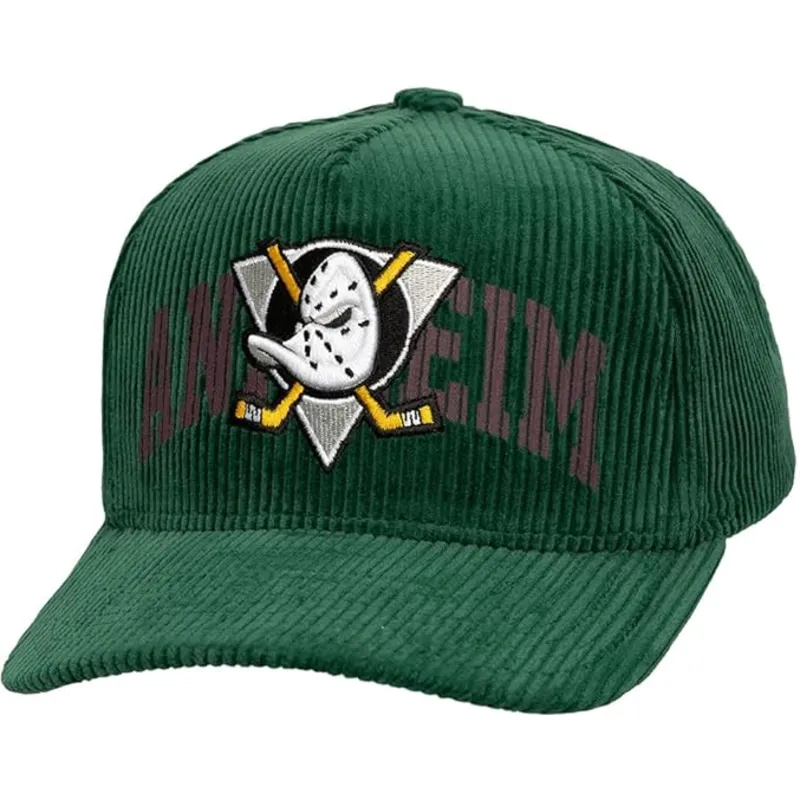 zielona-czapka-z-daszkiem-snapback-arch-stamp-pro-anaheim-ducks-nhl-od-mitchell-ness