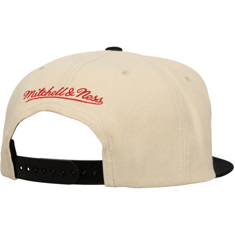 mitchell-ness-flat-brim-across-the-board-chicago-bulls-nba-black-and-beige-snapback-cap