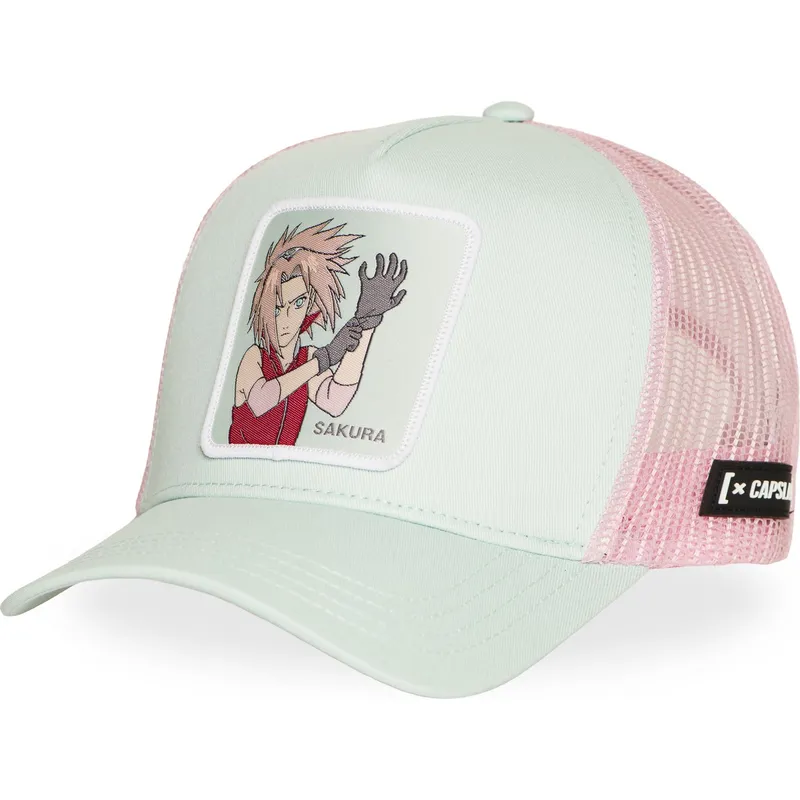 casquette-trucker-verte-et-rose-sakura-haruno-ns6-sakb-naruto-capslab