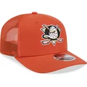 casquette-trucker-orange-9seventy-stretch-snap-evergreen-anaheim-ducks-nhl-new-era