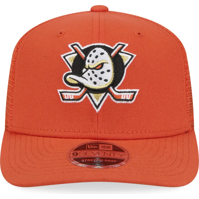 orange-truckercasket-9seventy-stretch-snap-evergreen-fra-anaheim-ducks-nhl-af-new-era