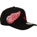 sort-curved-snapback-kasket-busted-pro-fra-detroit-red-wings-nhl-af-mitchell-ness