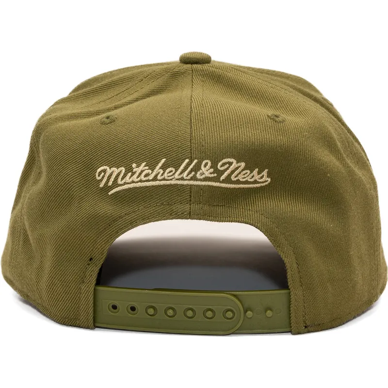 zielona-czapka-z-daszkiem-snapback-fashion-basic-pro-vancouver-grizzlies-nba-mitchell-ness