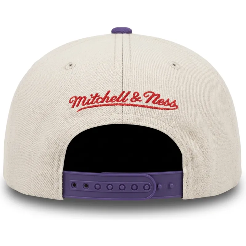 violette-und-beige-across-the-board-flat-cap-snapback-der-toronto-raptors-nba-von-mitchell-ness