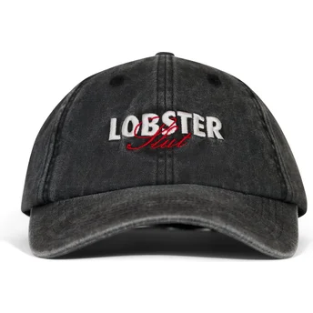 Czarna regulowana czapka z daszkiem Lobster Slut od Pica Pica