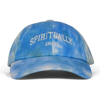 Gorra curva azul ajustable Spiritually Awake Batik de Pica Pica
