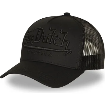 Czapka trucker czarna EMB03 Von Dutch