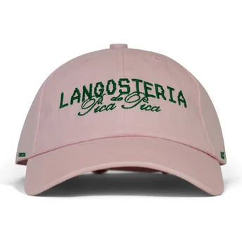 Gorra curva rosa ajustable Langosteria Pica de Pica Pica