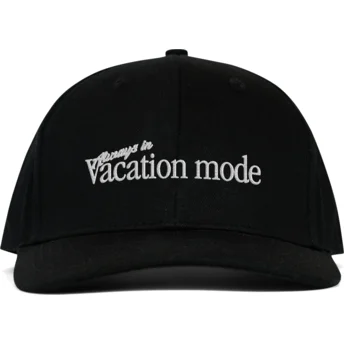 Cappellino curvo nero snapback Vacation Mode di Pica Pica