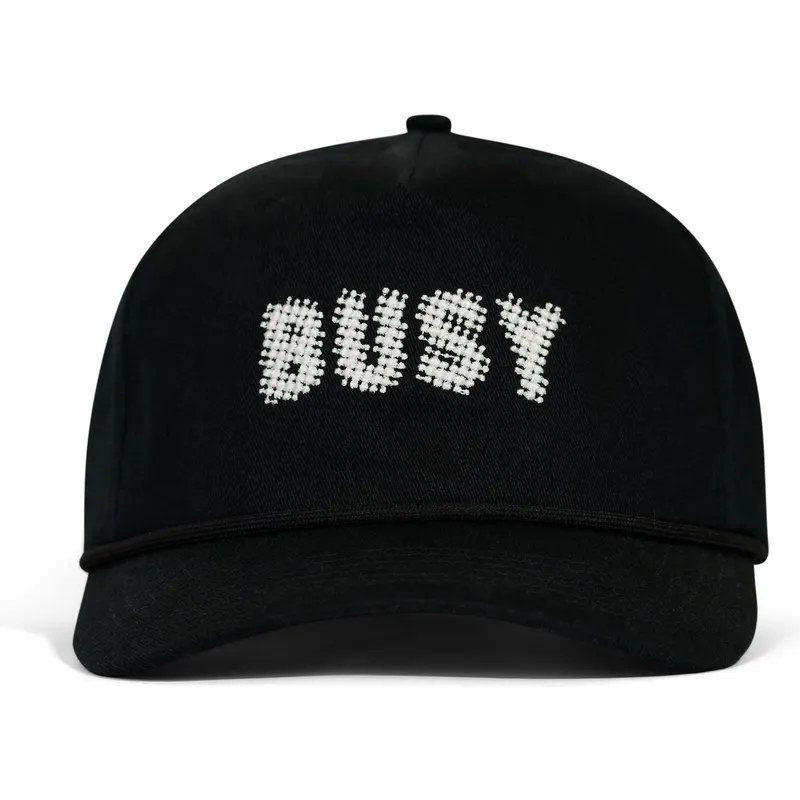 cappellino-curvo-nero-regolabile-busy-di-pica-pica