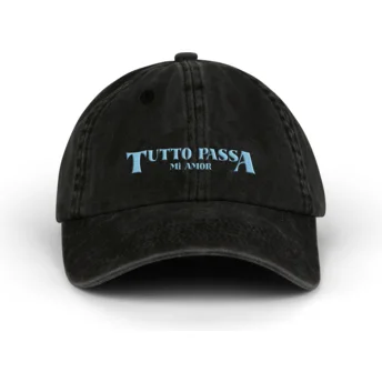 Schwarze verstellbare Curved Cap Tutto Passa von Pica Pica