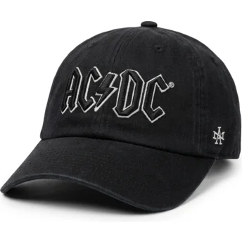 Gorra curva negra ajustable Ballpark AC/DC de American Needle