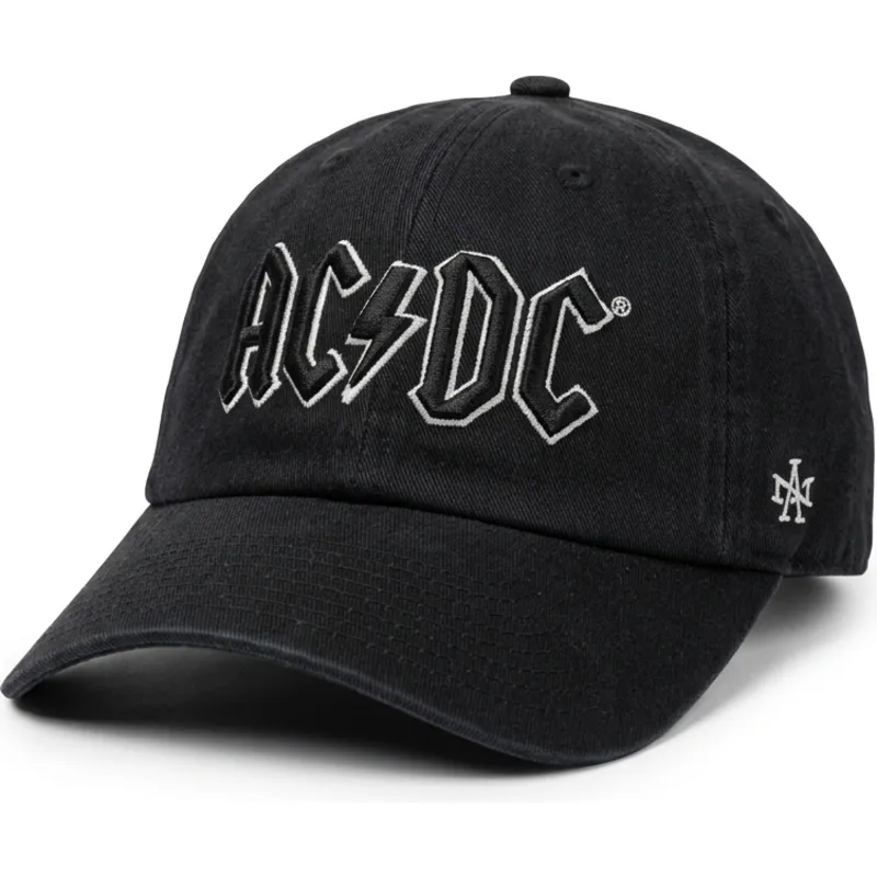 casquette-courbee-noire-ajustable-ballpark-ac-dc-american-needle