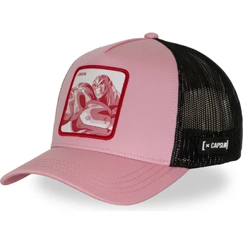Czapka trucker różowa Jiren DBS8 JIRB Dragon Ball od Capslab