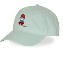 cappellino-curvo-verde-regolabile-papa-puffo-smu2-papb-i-puffi-di-capslab