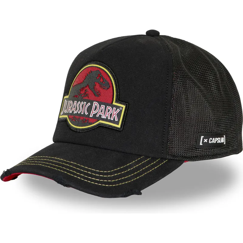 czapka-trucker-czarna-jur1-logb-jurassic-park-od-capslab