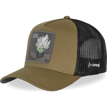 Cappellino trucker verde Zamasu DBS8 ZAMB Dragon Ball di Capslab