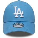 cappellino-curvo-azzurro-chiaro-regolabile-per-bambino-9forty-essential-dei-los-angeles-dodgers-mlb-di-new-era