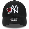 casquette-courbee-noire-ajustable-pour-enfant-9forty-icon-new-york-yankees-mlb-new-era