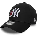 gorra-curva-negra-ajustable-para-nino-9forty-icon-de-new-york-yankees-mlb-de-new-era