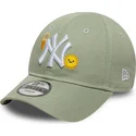 gorra-curva-verde-ajustable-para-nino-9forty-summer-icon-de-new-york-yankees-mlb-de-new-era