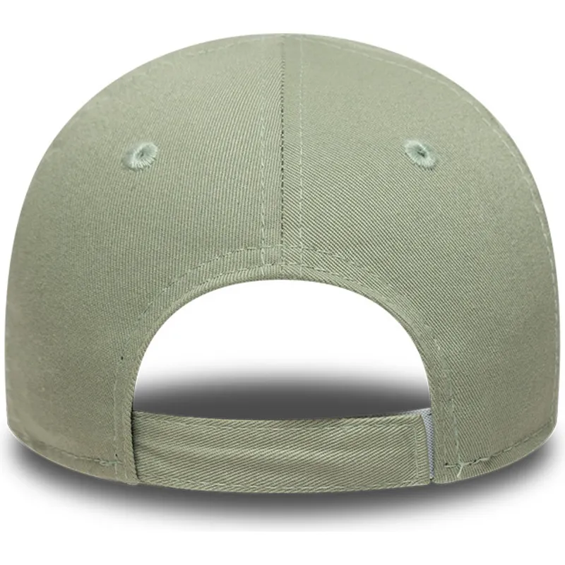 cappellino-curvo-verde-regolabile-per-bambino-9forty-summer-icon-dei-new-york-yankees-mlb-di-new-era