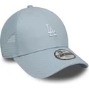 cappellino-trucker-blu-regolabile-per-bambino-9forty-homefield-dei-los-angeles-dodgers-mlb-di-new-era