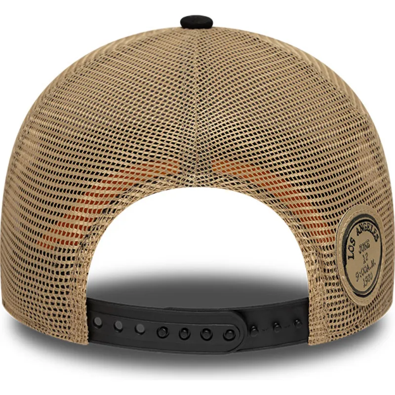 beige-trucker-cap-fur-jungen-a-frame-location-patch-california-von-new-era