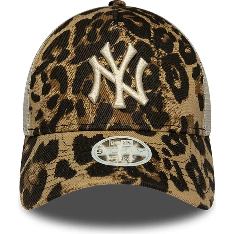 new-era-women-9forty-m-crown-a-frame-leopard-new-york-yankees-mlb-leopard-trucker-hat